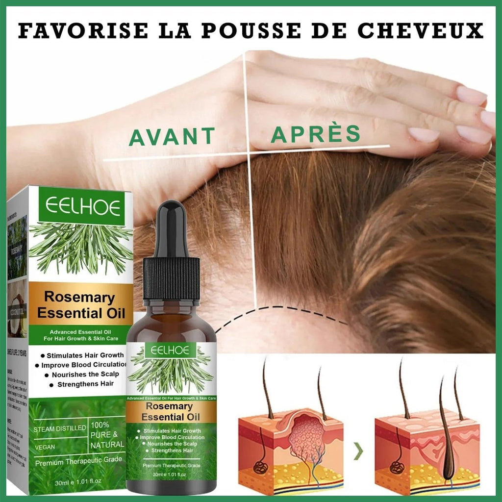 Élixir Concentré de Romarin pour Cheveux